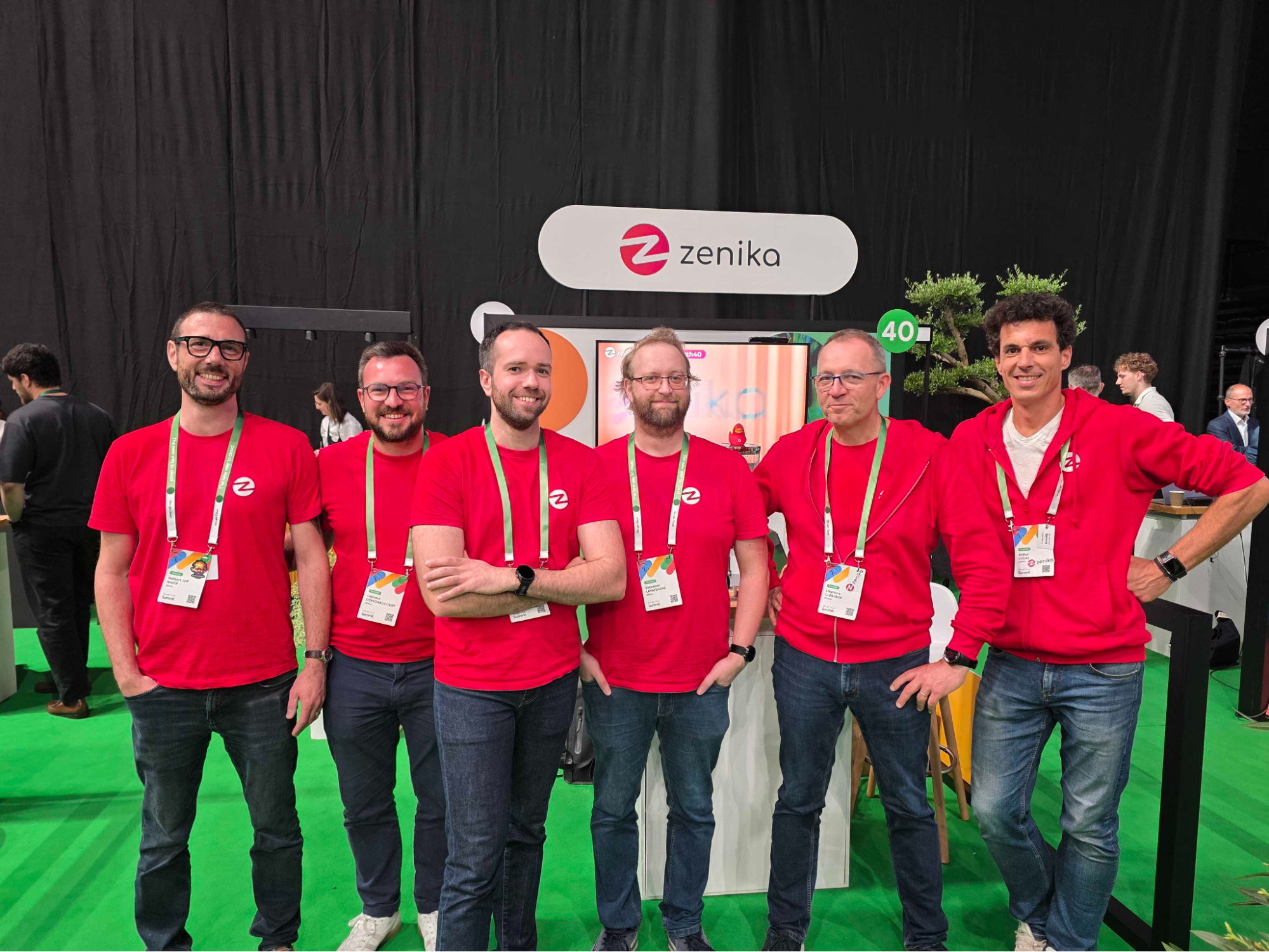 Stand Zenika au Google Cloud Summit