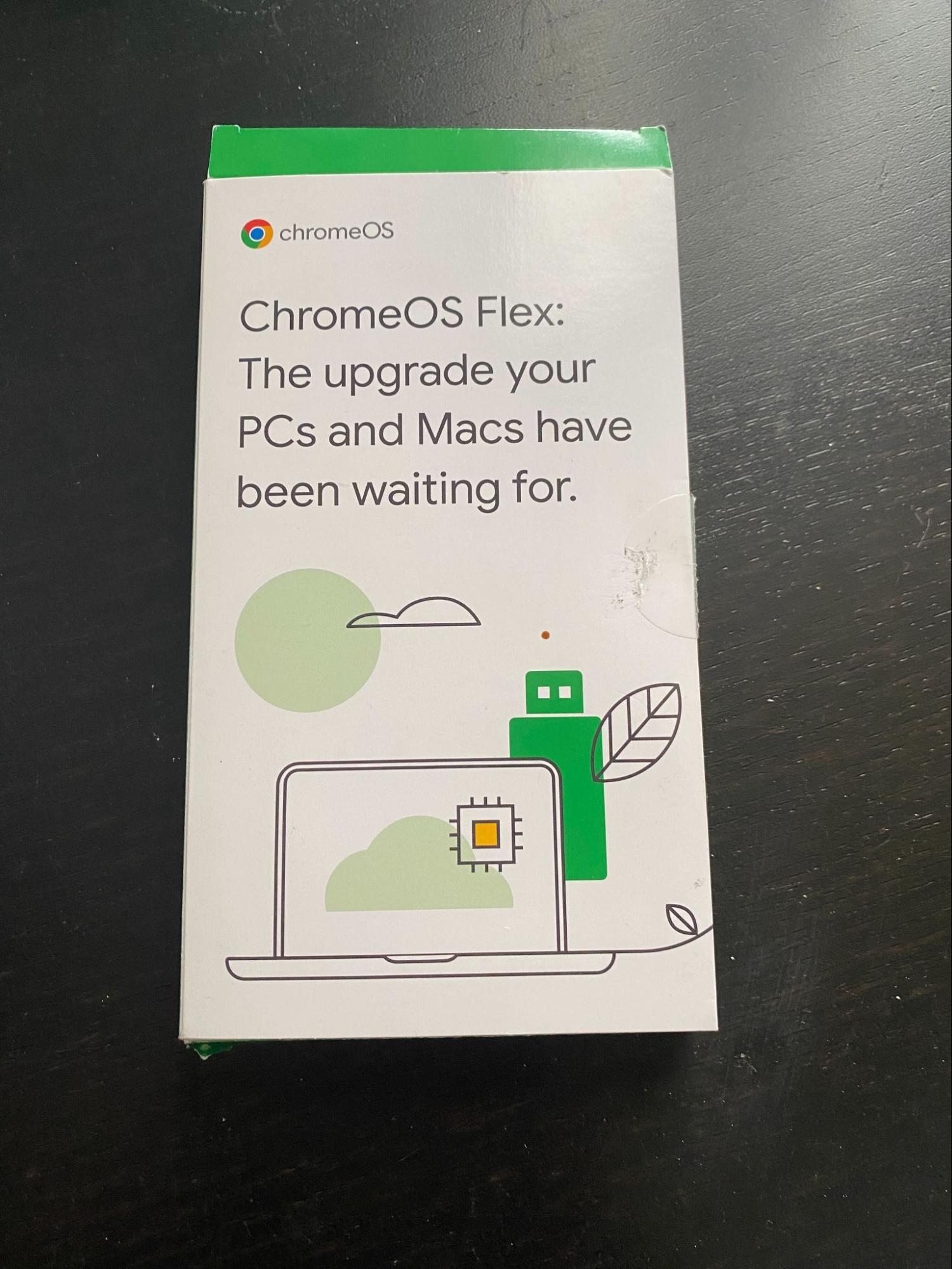 ChromeOS Flex packaging